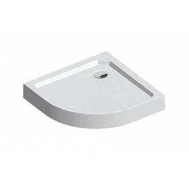 Piatto doccia da incasso Sealskin Get Wet Fusion 80 x 80 x h 14 cm 1/4 Semicircolare, Bianco