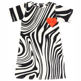 T-Shirt Dress SNURK Kids Zebra Love