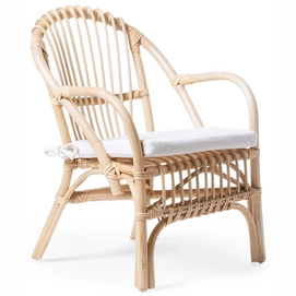 Stoel Childhome Montana Kid Chair Natural + Cushion 40X40X56 Cm