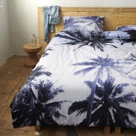 Bettwäsche Covers & Co Palmera Blue Baumwolle