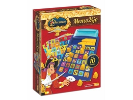Gezelschapsspel Memo2go Piet Piraat