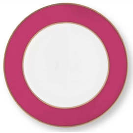Assiette Plate Pip Studio Chique Gold-Pink 17 cm (Lot de 6)