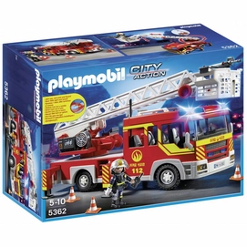 Playmobil Brandweer Ladderwagen Met Licht En Sirene 5362