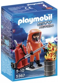 Playmobil Brandweerman Met Gaspak 5367