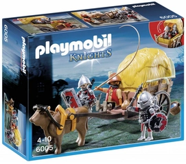 Playmobil Knights Camouflage Hooiwagen van de Valkenridders