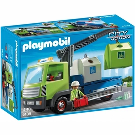 Playmobil City Action Vrachtwagen Met Glascontainers