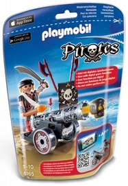Playmobil Piraat Met Zwart Kanon 6165
