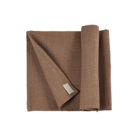 Serviette de Table Libeco Polylin Taupe Lin (Lot de 6)