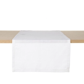 Chemin de Table Libeco Polylin Washed White Lin (Lot de 2)-51 x 144 cm