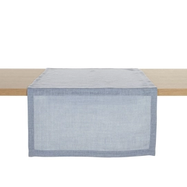 Table Runner Libeco Polylin Washed Storm Linen (Set of 2)