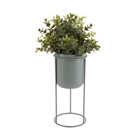 Bloempot PT Living Tub On Stand Iron Jade Green
