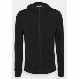 Ondershirt Icebreaker Men Quantum III LS Zip Black