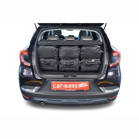 Tassenset Carbags Renault Captur II 2019+ (Laadvloer bovenste stand)