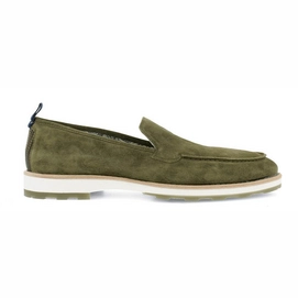 Loafers Rehab Men Paolos Suede Green-Shoe size 40