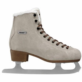 Eiskunstlauf Roces Suede Eco-Fur Damen Braun-Schuhgröße 42
