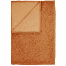 Steppdecke Essenza Roeby Leather Brown-150 x 200 cm