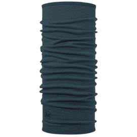 Nekwarmer Buff Midweight Merino Wool Dusty Blue Melange