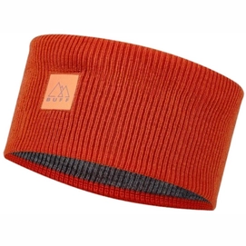 Hoofdband Buff Crossknit Solid Fire
