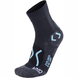 Chaussettes de Marche Uyn Women Trekking Outdoor Explorer Black Water Green