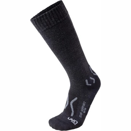 Wandersocke Uyn Trekking Explorer Support Black Melange Anthracite Herren