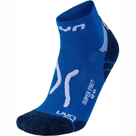 Socken Uyn Run Super Fast French Blue White Herren-Schuhgröße 42 - 44