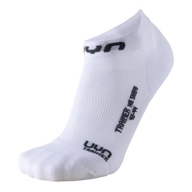 Sokken Uyn Men Trainer No Show White Grey