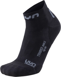 Sokken Uyn Men Trainer Ankle Black Grey