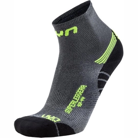 Socken Uyn Run Superleggera Silver Yellow Fluo Herren