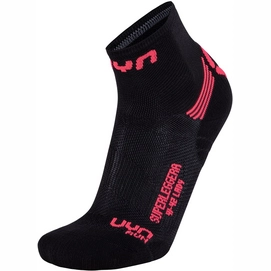 Chaussettes Uyn Women Run Superleggera Black Coral Fluo