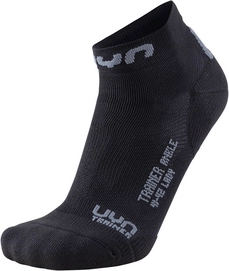Socken Uyn Trainer Ankle Black Grey Damen
