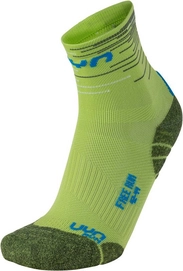 Chaussettes Uyn Men Free Run Green Lime French Blue