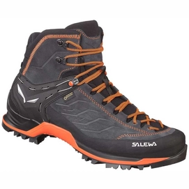 Chaussures de Randonnée Salewa Homme Mountain Trainer Mid Gore-Tex Asphalt Fluo Orange