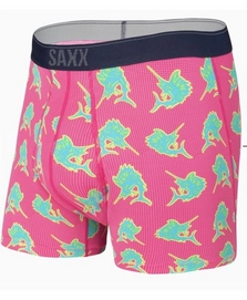 Boxers Saxx Men Quest Brief Fly Pink Sail Away