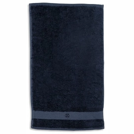 Serviettes d'Invité Kayori Sento Bleu Marine 30 x 50 cm (Set de 2)