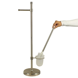 Toiletbutler Kela Wega Silver Matt