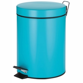 Prullenbak Kela Marino Pedaal Silent Close 5L Turquoise