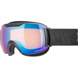 Skibril Uvex Unisex Downhill 2000 S CV Black Mat / Blue Vista