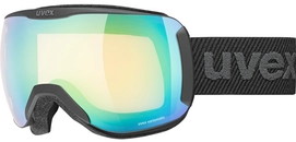 Skibril Uvex Unisex Downhill 2100 V S1 3 Black Mat / Green