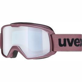 Skibril Uvex Unisex Elemnt FM S2 Antique Rose Mat / Silver Blue