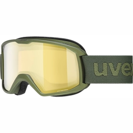 Skibril Uvex Unisex Elemnt FM S2 Croco Mat / Gold Lasergold