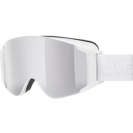 Skibril Uvex Unisex G.Gl 3000 To White Mat / Mirror Silver