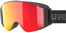 Skibril Uvex Unisex G.Gl 3000 Top Black Mat / Mirror Red