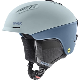 Skihelm Uvex Ultra Mips Glacier Stone Blue Mat