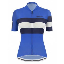 Maillot de Cyclisme Santini Women Ecosleek Bengal S/S Jersey Blue