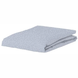 Hoeslaken Covers & Co Sprinkle Party Blue (Percal)