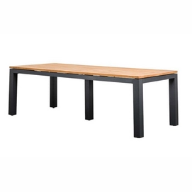 Tuintafel Suns Sense Matt Royal Grey 140 x 80 cm