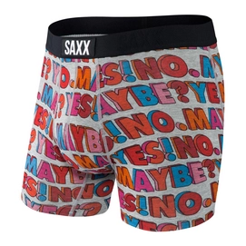 Caleçon Saxx Men Vibe Brief Grey Yes No Maybe