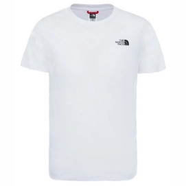 T-Shirt The North Face Youth S/S Simple Dome Tee TNF Blanc TNF Black