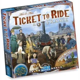 Bordspel Ticket to Ride: France/Old West - Uitbreiding