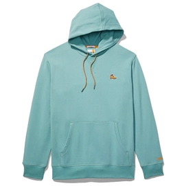 Pull-Over Timberland Men Boots Logo Hoodie Mineral Blue-XL